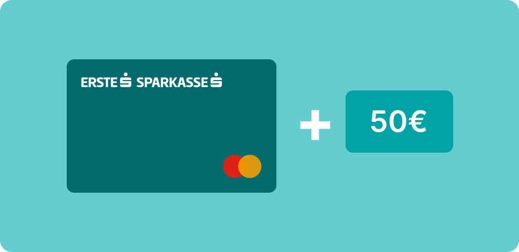 Abbildung einer Bankkarte inklusive eines Cash-Bonus
