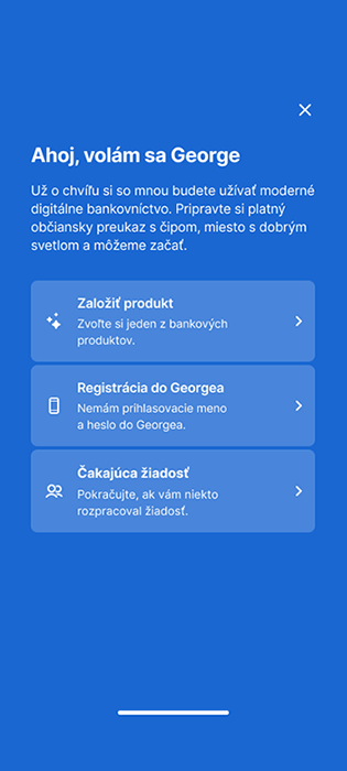 George | Slovenská sporiteľňa