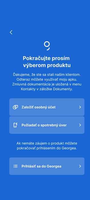 George | Slovenská sporiteľňa