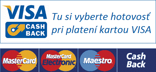 Tu si vyberte hotovosť pri platení kartou VISA.