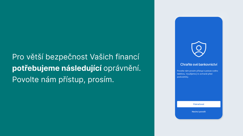 Jak začít používat aplikaci George klíč za pomoci Aktivačního kódu krok 4