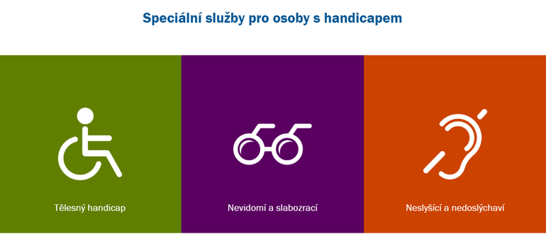 Speciální služby pro osoby s postižením
