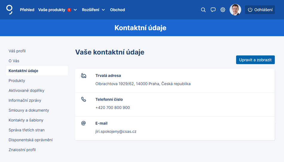 Jak nahrát doklad totožnosti do George