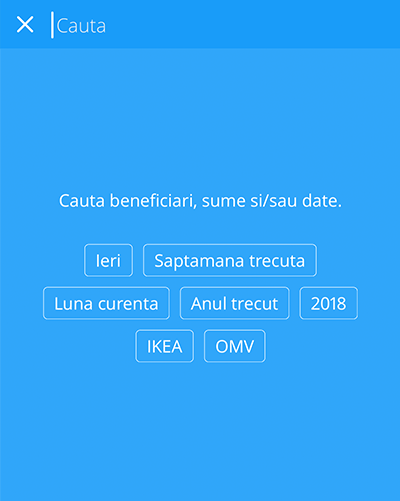 George - Internet Banking BCR - cautare tranzactii online