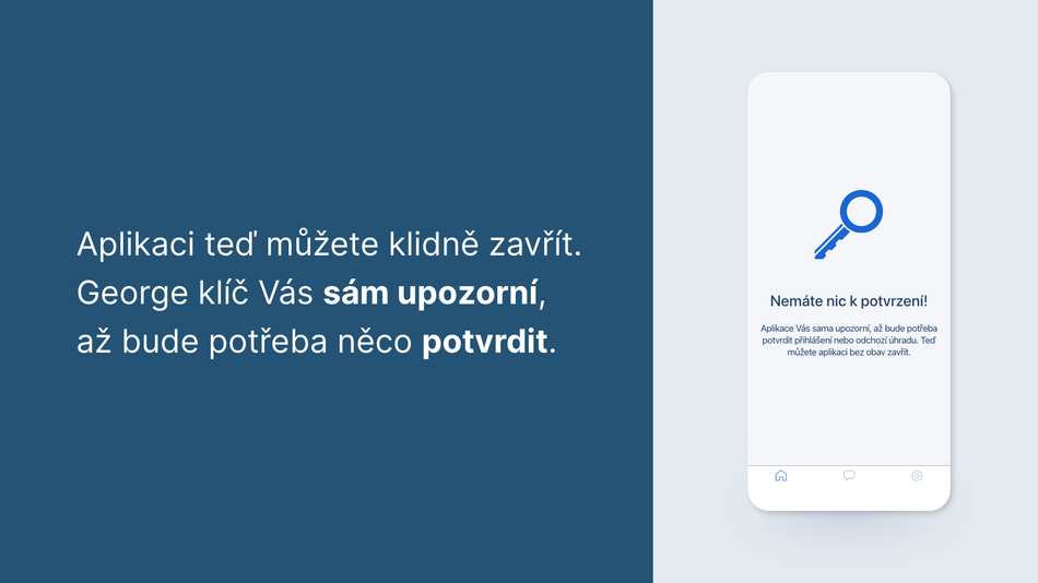 Jak si aktivuji George klíč na novém zařízení 17