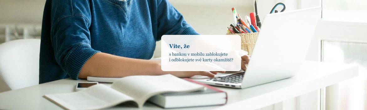 Zablokování karty