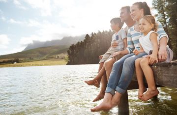 Family dreaming of a home