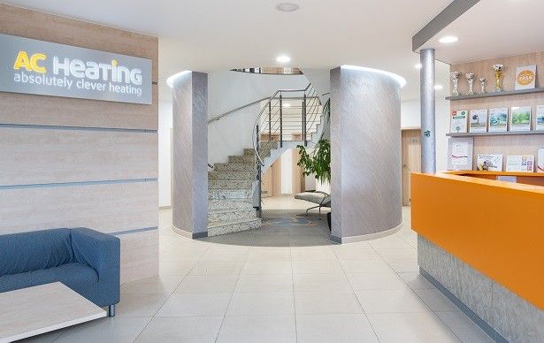 Vnitřní prostory firmy AC Heating
