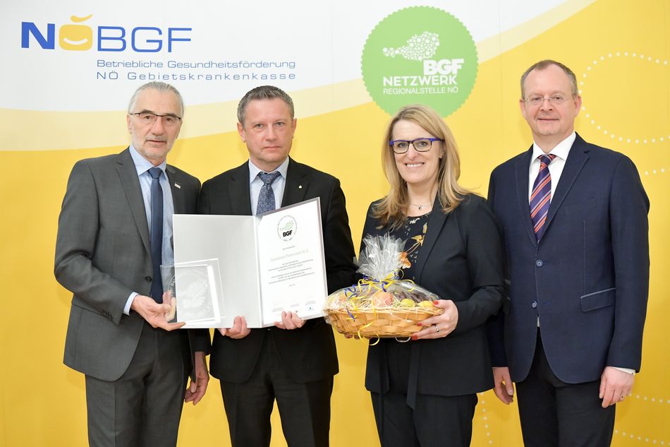 NÖGKK Gütesiegelverleihung