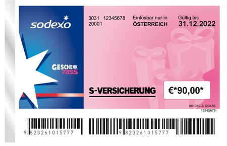 Abbildung Sodexo 90-Euro-Gutschein