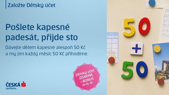 kapesné pro děti