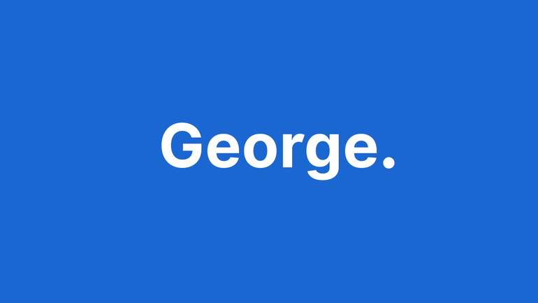 Bild der neuen George Schrift "Inter"