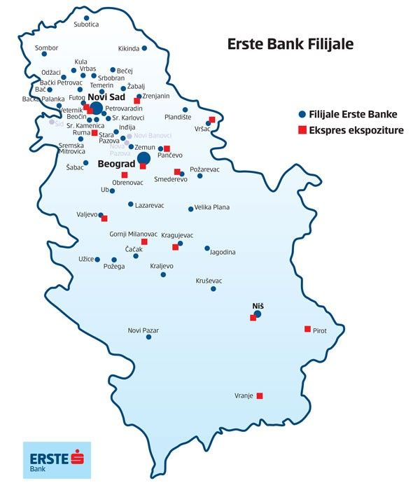 Mapa Srbije