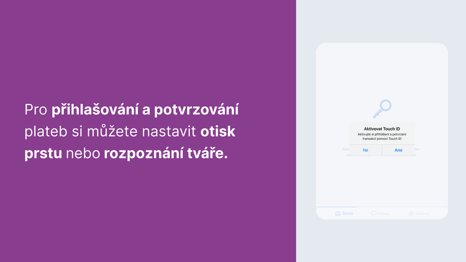 Jak si aktivuji George klíč na dalším zařízení krok 13