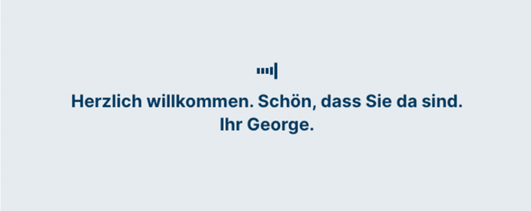 Der neue Startscreen ist auch in der Schriftart "Inter" gestaltet.