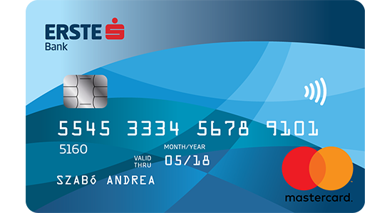 erste bank mastercard minta bankkártya