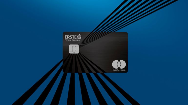 Nová kovová karta pro klienty Erste Private Banking
