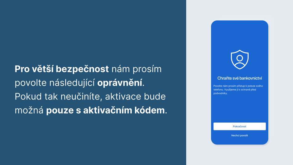 Jak si aktivuji George klíč na novém zařízení 4