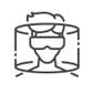 Metaverse line icon set. Included the icons as Virtual, World, Virtual reality, VR, digital, earth 2, Futuristic and more.