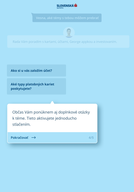 Komunikácia s hologramom Vesna