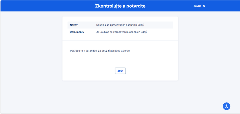 Dokumenty a jejich podpis přes George 2