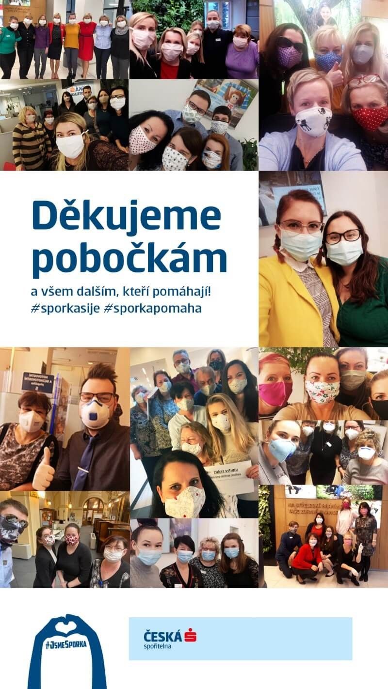 Děkujeme pobočkám