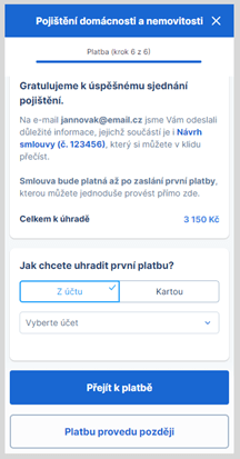 Pojištění nemovitosti a domácnosti