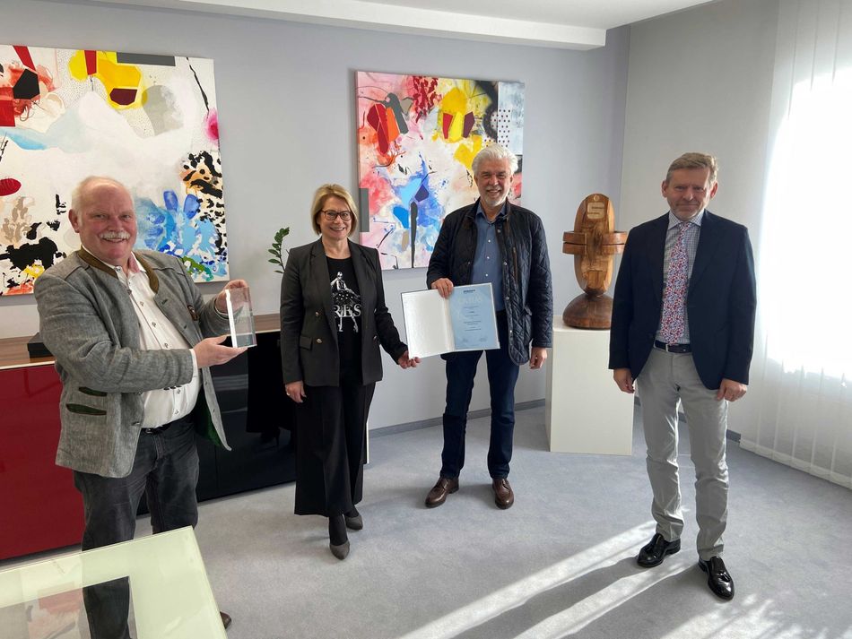 Übergabe CIVITAS Award Sparkasse Korneuburg Privatstiftung