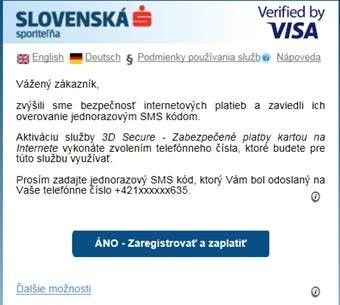 Bezpečné používanie platobných kariet