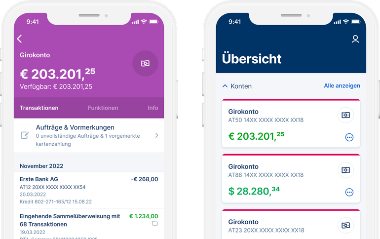 Abbildung George Business App