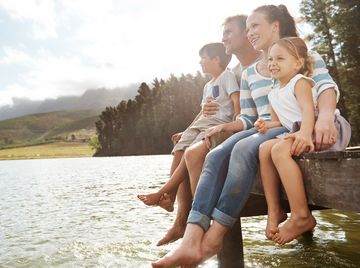 Family dreaming of a home