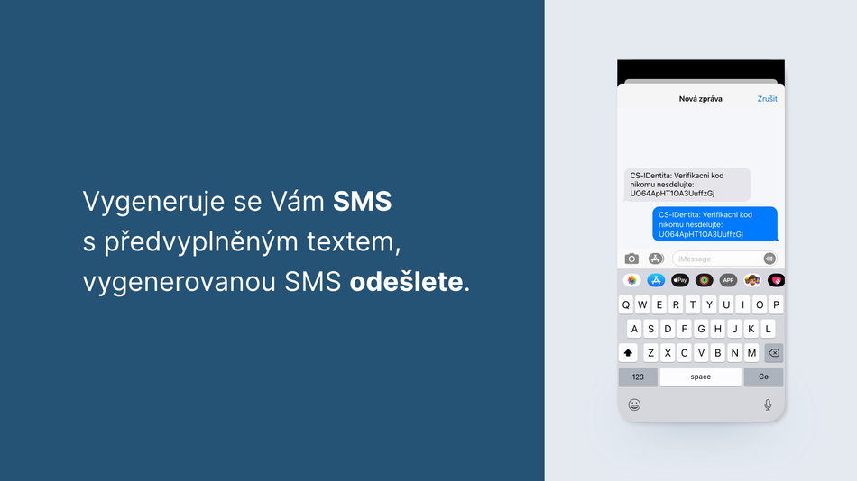 Jak si aktivuji George klíč pomocí hesla a SMS krok 11