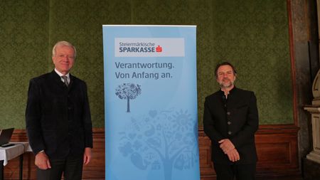 Foto mit Gerhard Fabisch und Mathis Huber