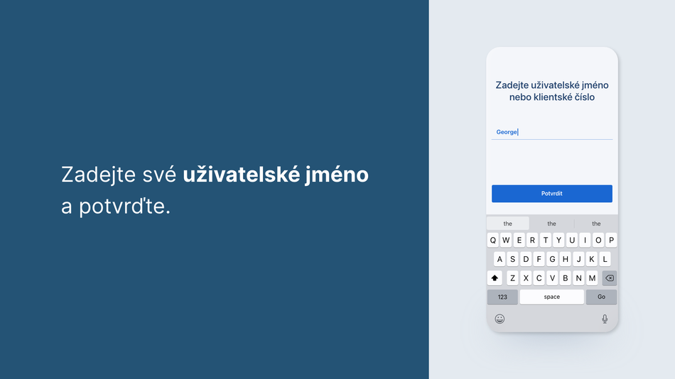 Jak si aktivuji George klíč na novém zařízení 5