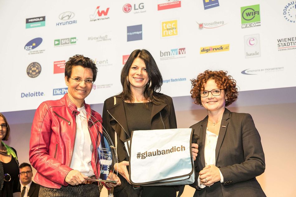 Mag. Alice Fleischer (WIFI Österreich); Julia Pötsch (cocoo.me); Mag. Elisabeth Zehetner-Piewald (WKÖ)