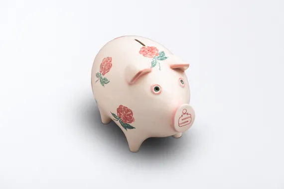Piggy bank, Ceramic