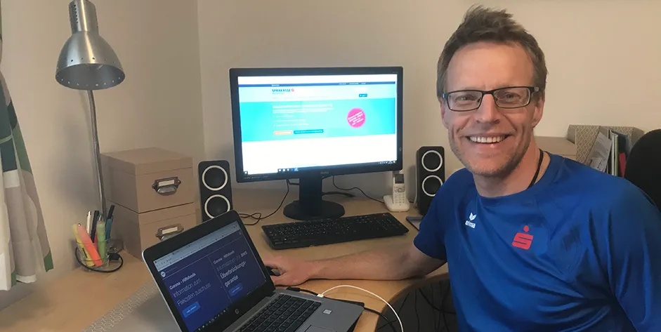 Kommerz-Kundenbetreuer und „Förderungsspezialist“ Stephan Handler 