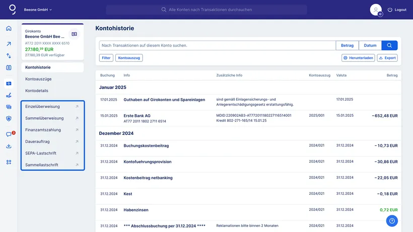 George Business Design Update 2025: Shortcuts zu Aufträgen