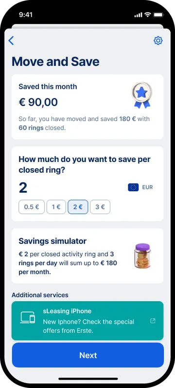Move & Save Dashboard