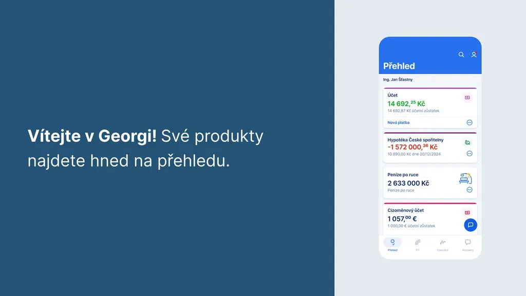 Vítejte v Georgi! Své produkty najdete hned na přehledu.