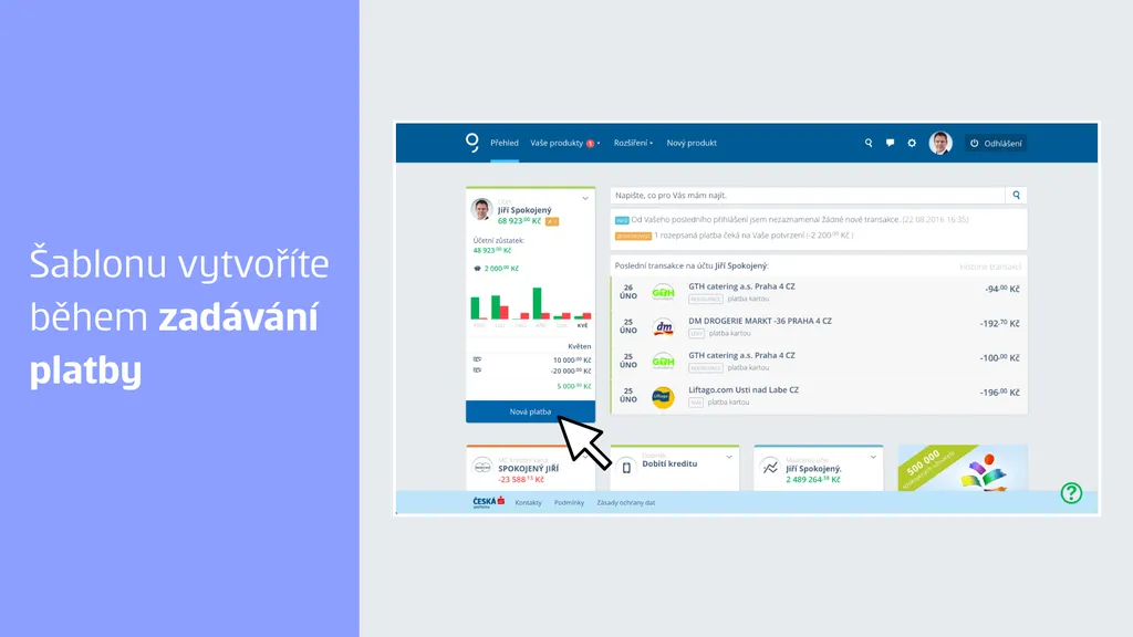 Jak se v Georgi zakládají šablony krok 2