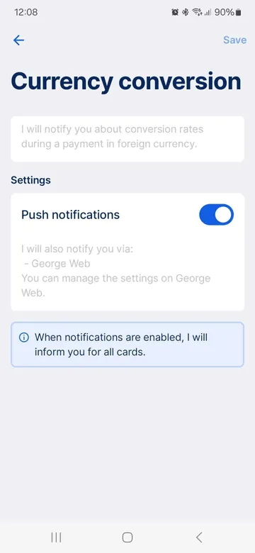 Regulatory notifications