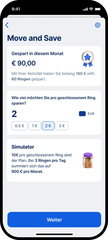 Move & Save Dashboard