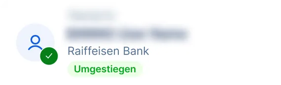 Wechsel von MBS zu EBICS: MBS Verfüger umgestiegen
