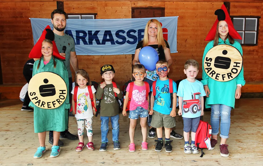 Die kleinen Künstler erhielten schöne Geschenke