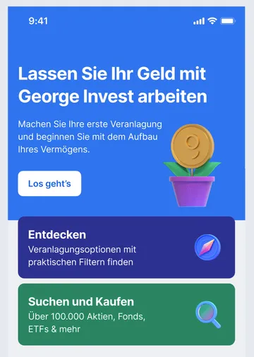 Investieren beginnen