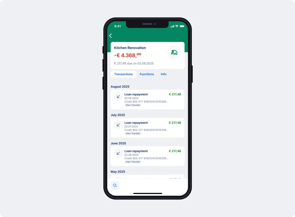 Loan Transactions - George App