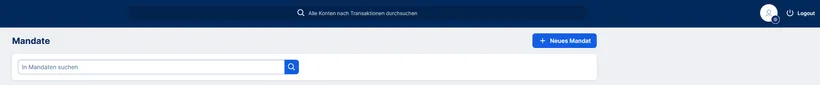 Neues Mandat