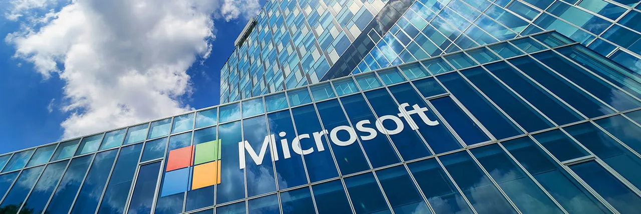 Microsoft's Headquarter in Bukarest, Rumänien