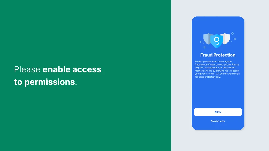 Pak už jen prosím povolte přístup k oprávněním.